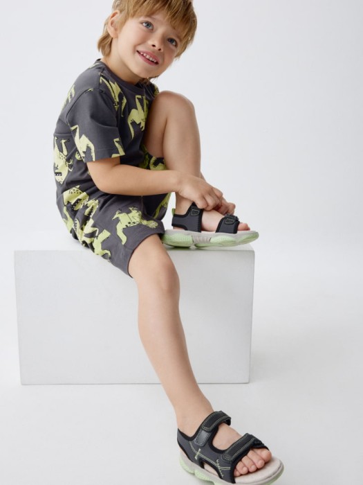 сандалии на липучках для мальчиков 4680798059525 фотография