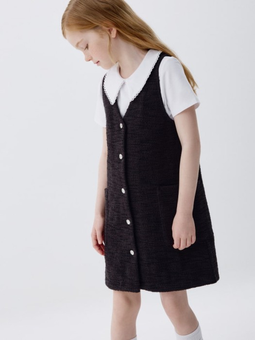 сарафан на пуговицах для девочек 4680798255705 фотография