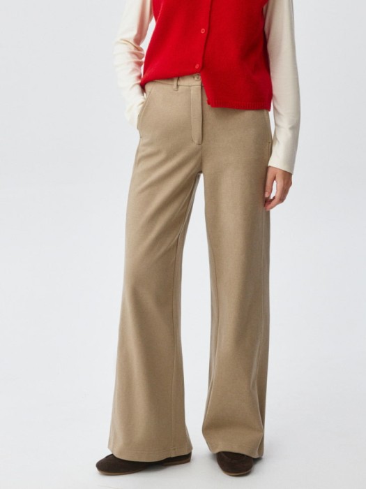 широкие брюки из костюмной ткани 4680798279510 фотография