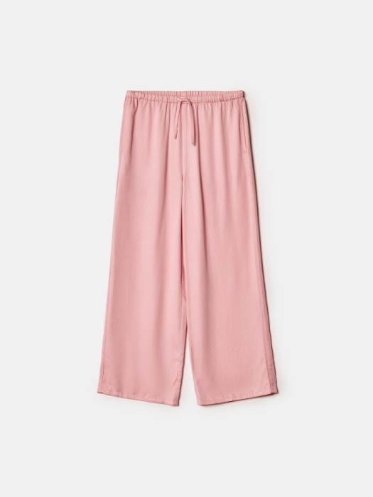 широкие брюки из сатиновой вискозы для девочек 4610517552891 фотография