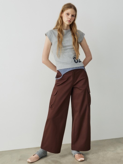 широкие брюки карго из линейки  young 4610517636355 фотография