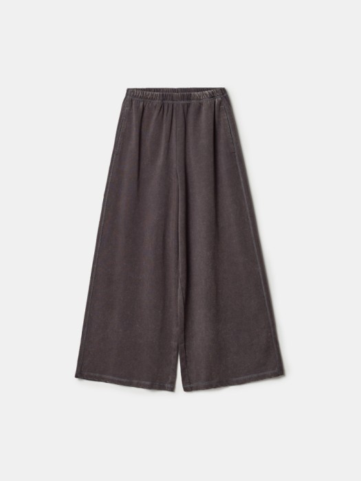 широкие брюки с эффектом стирки для девочек по цене 2299 руб вид справа