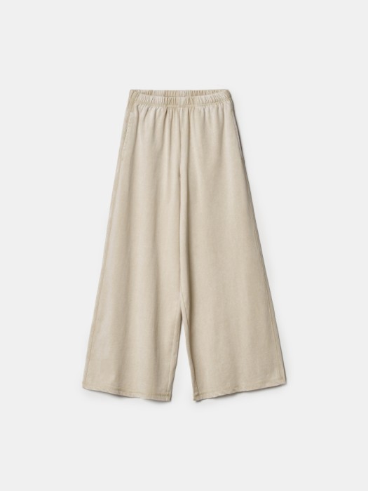 широкие брюки с эффектом стирки для девочек по цене 2299 руб вид справа