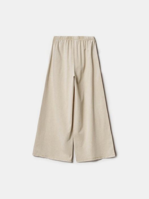 широкие брюки с эффектом стирки для девочек из россии вид сбоку