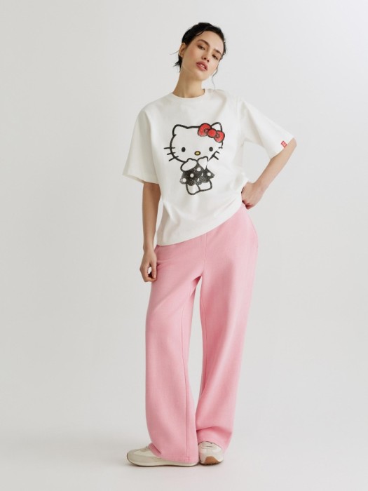 широкие брюки с кислотной стиркой 4610517633088 фотография