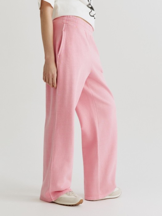 широкие брюки с кислотной стиркой по цене 3799 руб вид справа