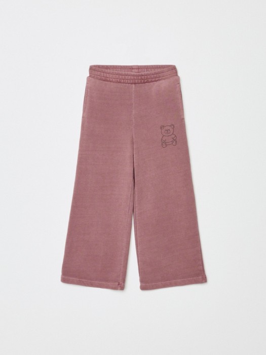 широкие брюки с  принтом для девочек 4680798539102 фотография