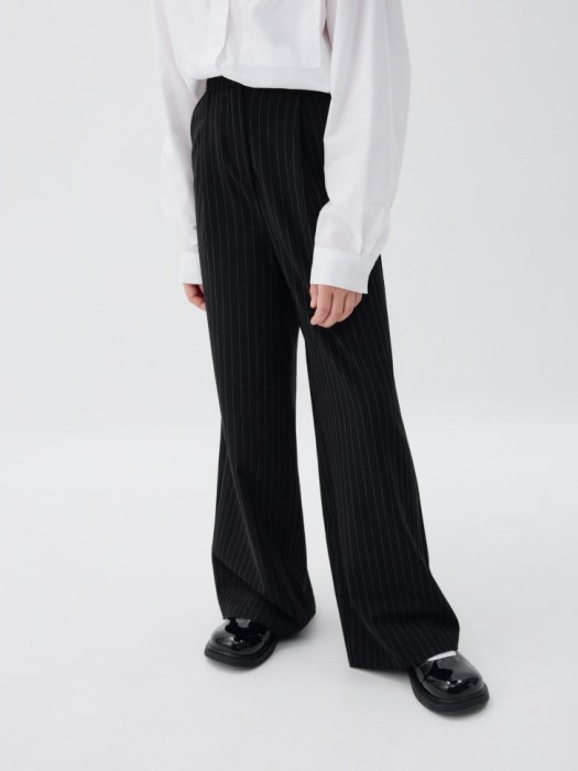 широкие брюки в полоску для девочек 4680798296838 фотография