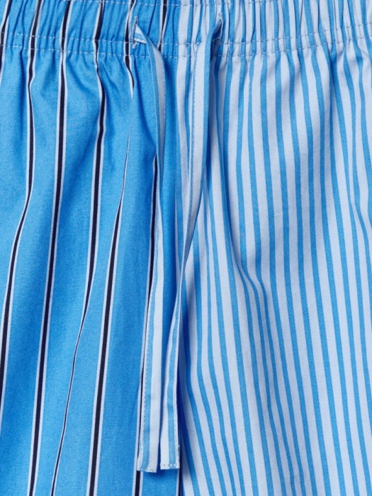 широкие брюки в полоску для девочек из россии вид сбоку