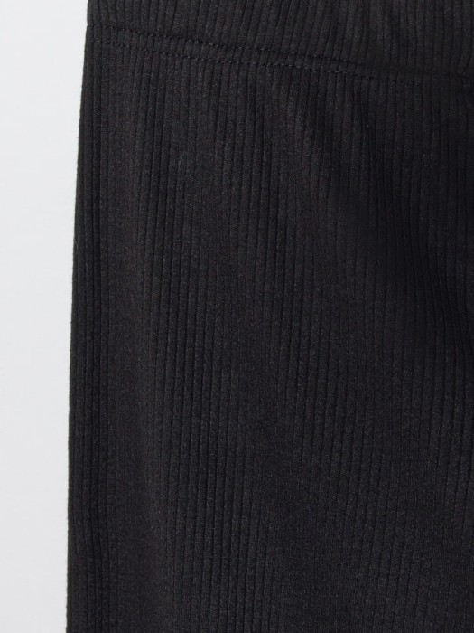 широкие брюки в рубчик для девочек из россии вид сбоку