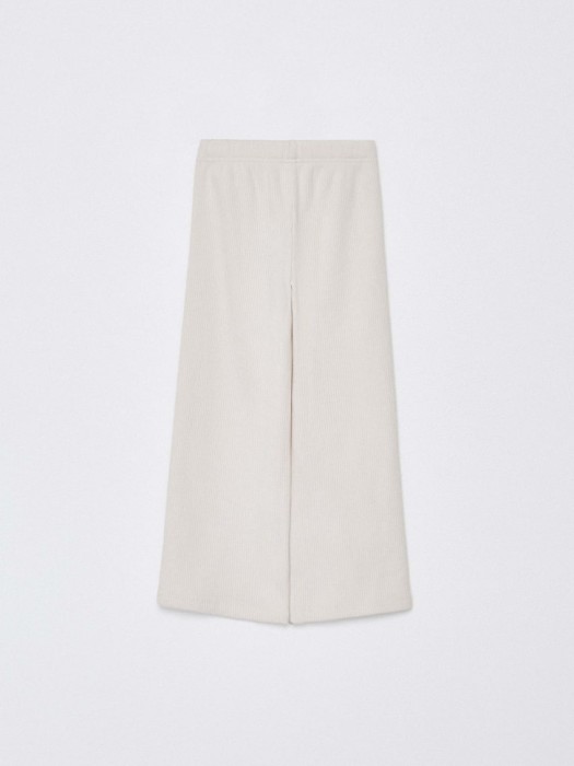 широкие брюки в рубчик для девочек по цене 899 руб вид справа