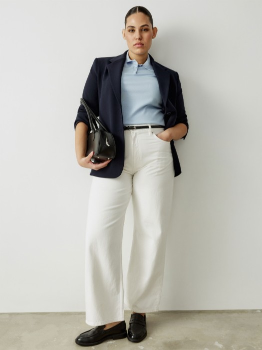 широкие джинсы 411 из органического хлопка 4610517340863 фотография