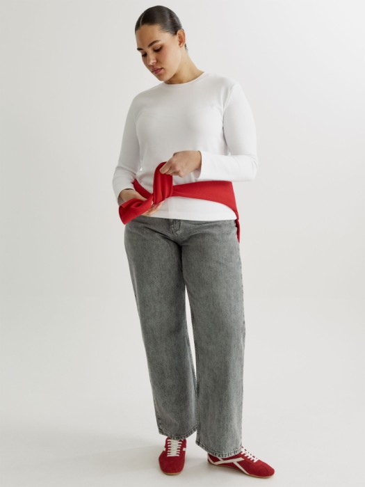 широкие джинсы 411 из органического хлопка 4610517340771 фотография