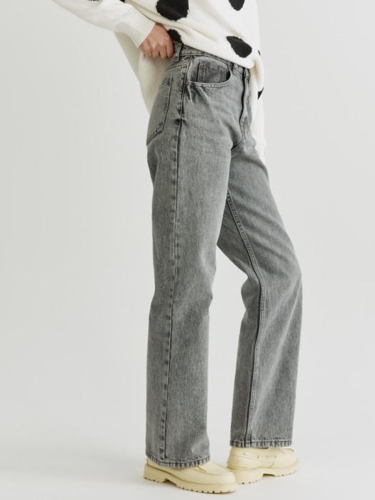 широкие джинсы 411 из органического хлопка по цене 3599 руб вид справа