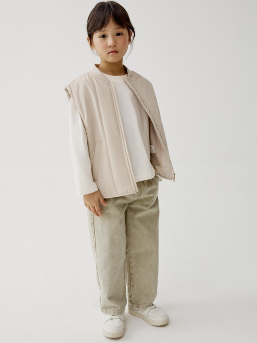 широкие джинсы на резинке для девочек 4610517527585 фотография