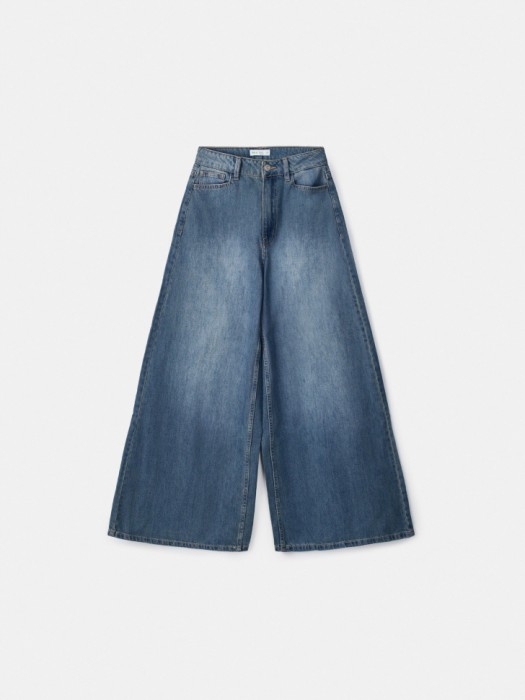 широкие джинсы на высокой посадке 4640611026264 фотография