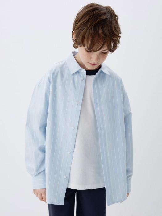 школьная рубашка в полоску для мальчиков 4680798378244 фотография