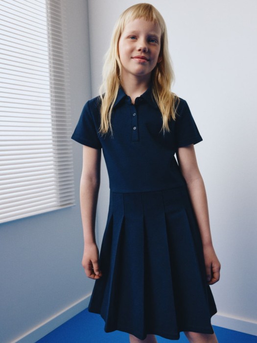 школьное платье с юбкой в складку для девочек 4680704861402 фотография