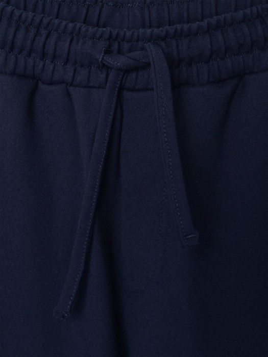 школьные брюки карго из трикотажа для девочек из россии вид сбоку