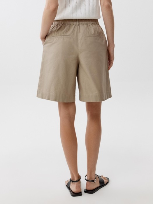 шорты-бермуды с высокой посадкой по цене 2799 руб вид справа