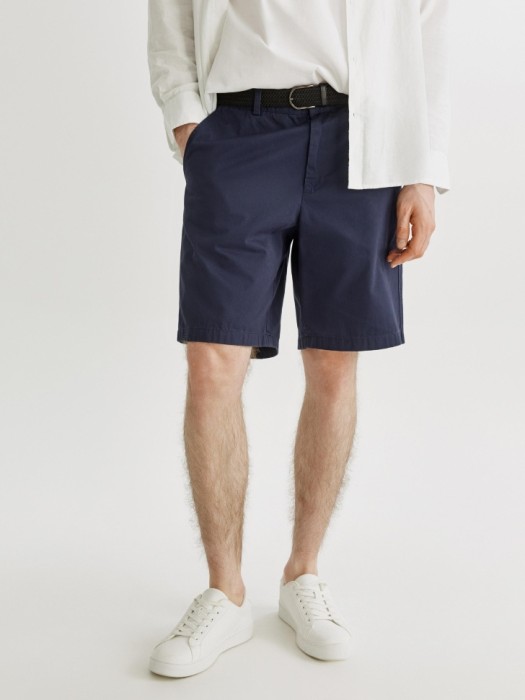 шорты чинос со средней посадкой от бренда sela вид слева