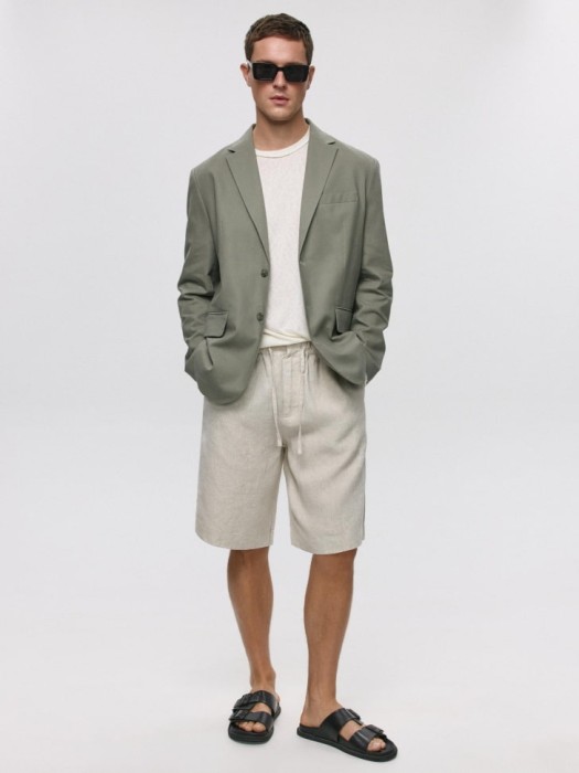 шорты из 100% премиального льна 4680704439885 фотография