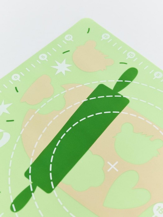 силиконовый коврик для выпечки от бренда sela вид слева