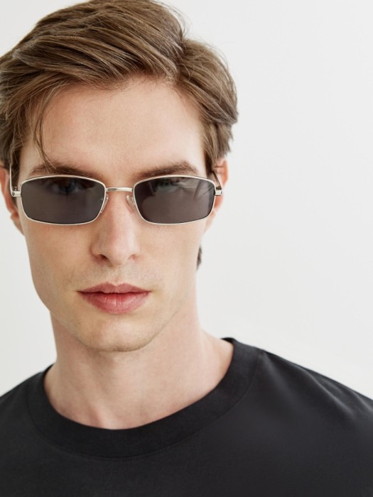 солнцезащитные очки в тонкой металлической оправе 4640611048396 фотография