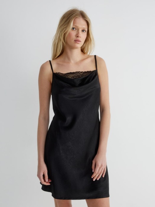 сорочка из вискозного сатина из россии вид сбоку