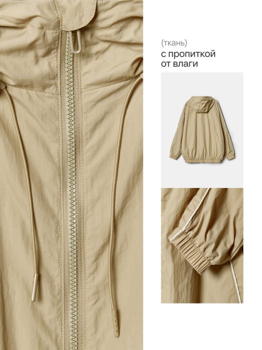 спортивная ветровка из нейлона для мальчиков по цене 3499 руб вид справа