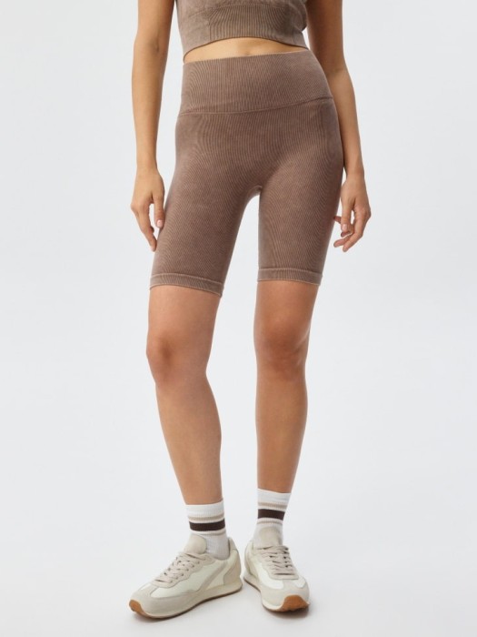 спортивные велосипедки с эффектом кислотной стирки 4680798768762 фотография