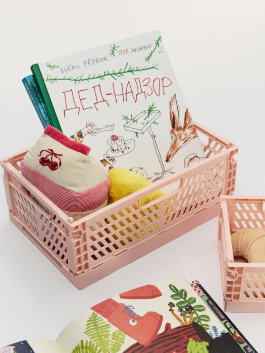 средний пластиковый органайзер для хранения от бренда sela вид слева