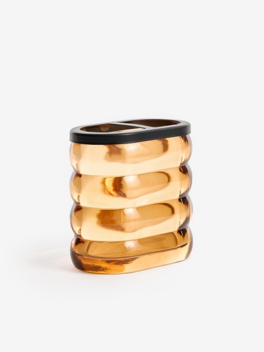 стакан для зубных щеток из стекла по цене 999 руб вид справа