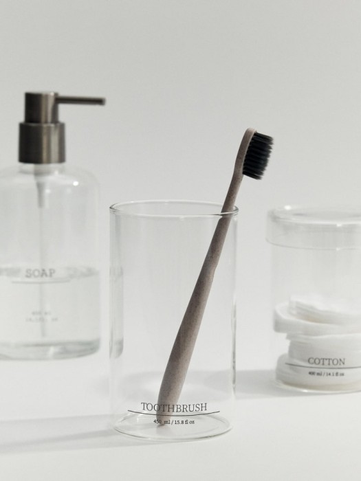 стакан для зубных щеток от бренда sela вид слева