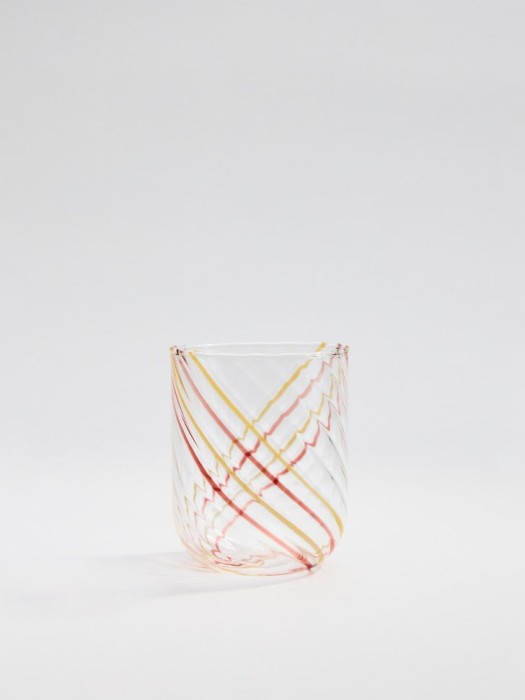 стакан из стекла с рельефным узором 4610517250223 фотография