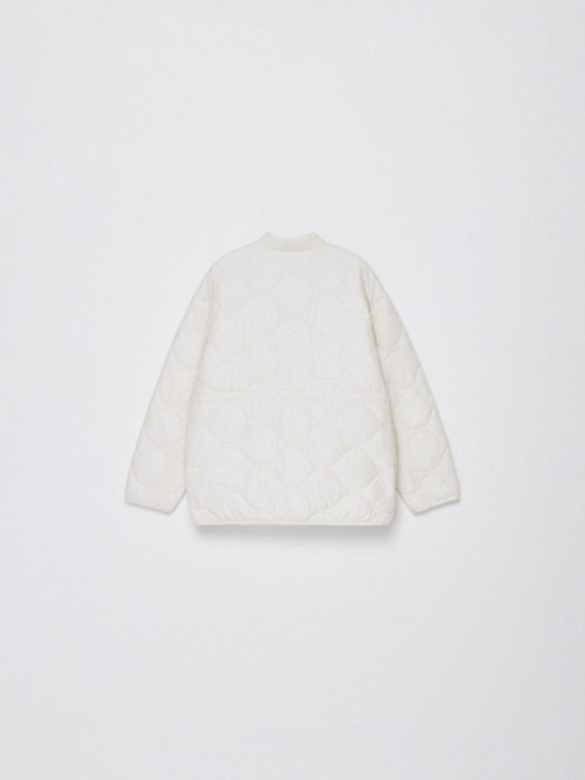 стеганая куртка для девочек из россии вид сбоку