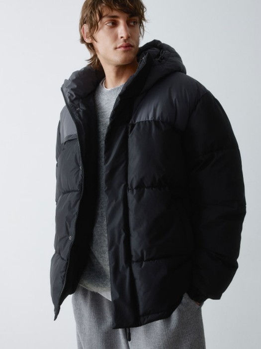 стеганая куртка оверсайз по цене 8999 руб вид справа