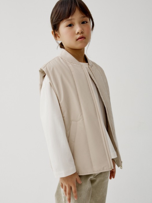 стеганый дутый жилет для девочек 4610517421067 фотография