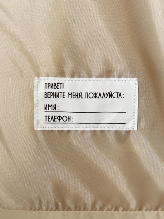 стеганый дутый жилет для девочек для детского возраста с изнаночной стороны