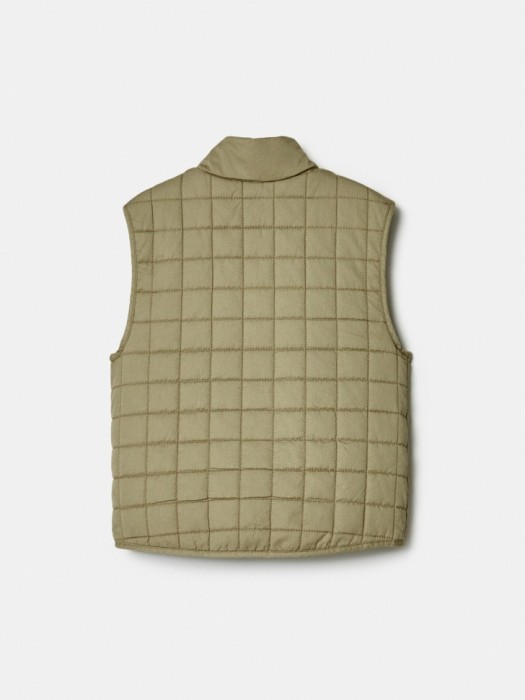 стеганый жилет для мальчиков из коллекции art people с «обществом юных архитекторов» из хлопка спереди