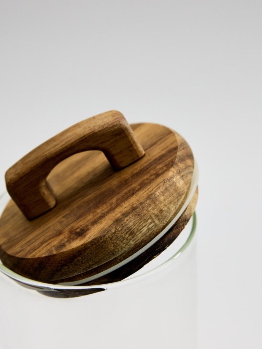 стеклянный контейнер для хранения продуктов по цене 799 руб вид справа