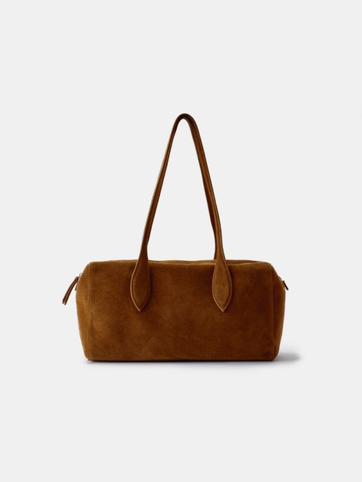 сумка из натуральной замши премиум качества от бренда sela вид слева