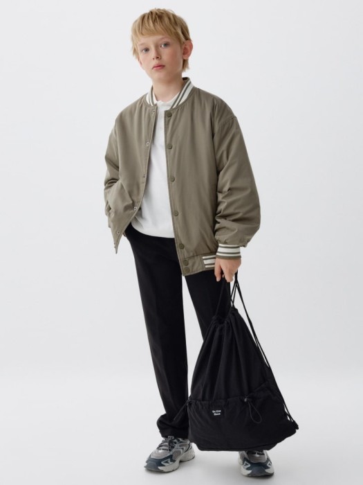 сумка-мешок с нашивкой детская из россии вид сбоку