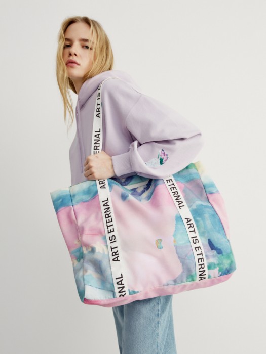 сумка-шоппер с принтом из коллекции art people с адель левитовой 4610517887764 фотография