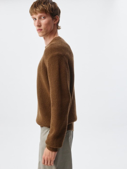 свитер regular fit из смесовой шерсти по цене 1799 руб вид справа