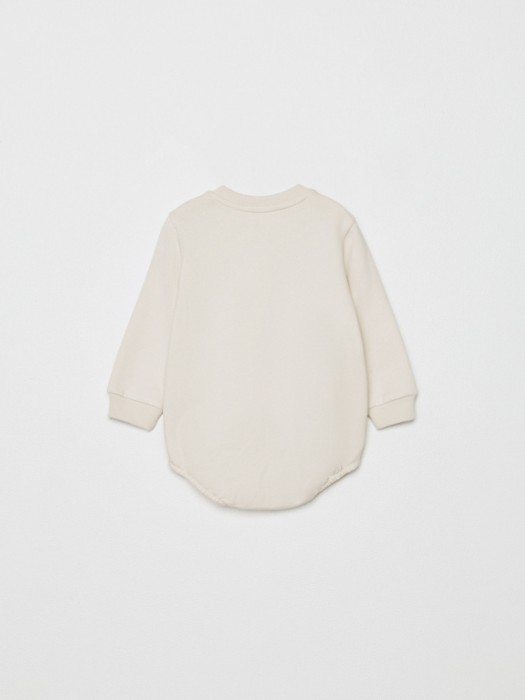 свитшот-боди с принтом для малышей от бренда sela вид слева