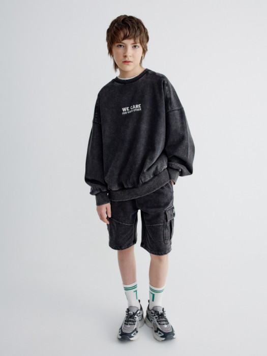 свитшот для мальчиков из коллекции art people с angry brothers 11 от бренда sela вид слева