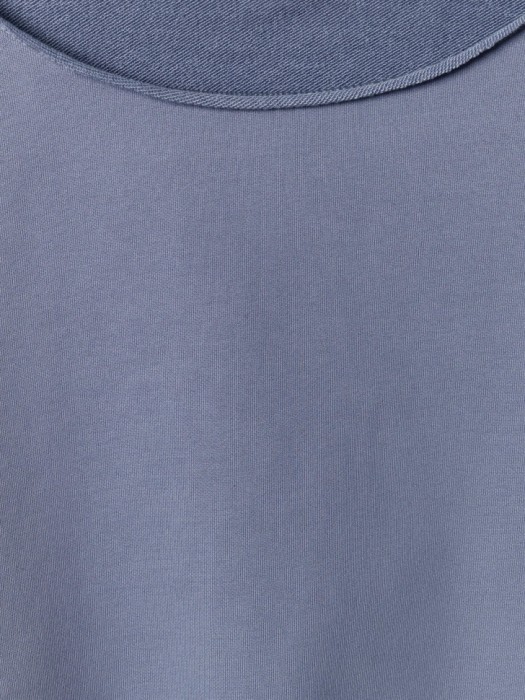 свитшот из футера из линейки  young от бренда sela вид слева