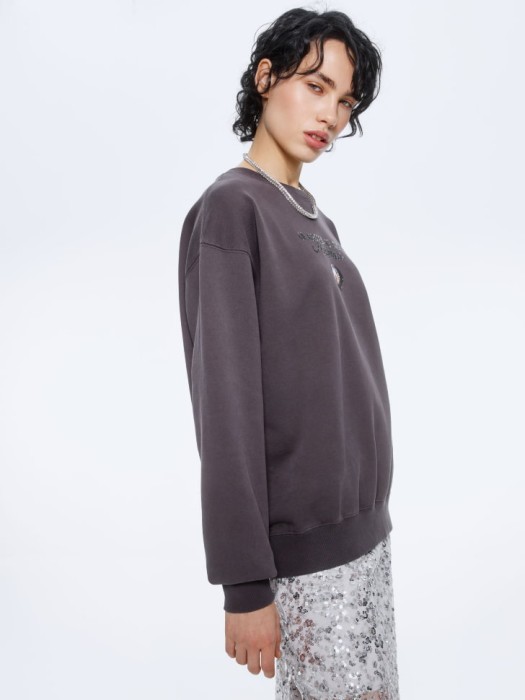 свитшот оверсайз из коллекции  x мосфильм из россии вид сбоку