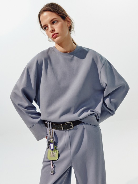 свитшот оверсайз из линейки  young 4610517890719 фотография